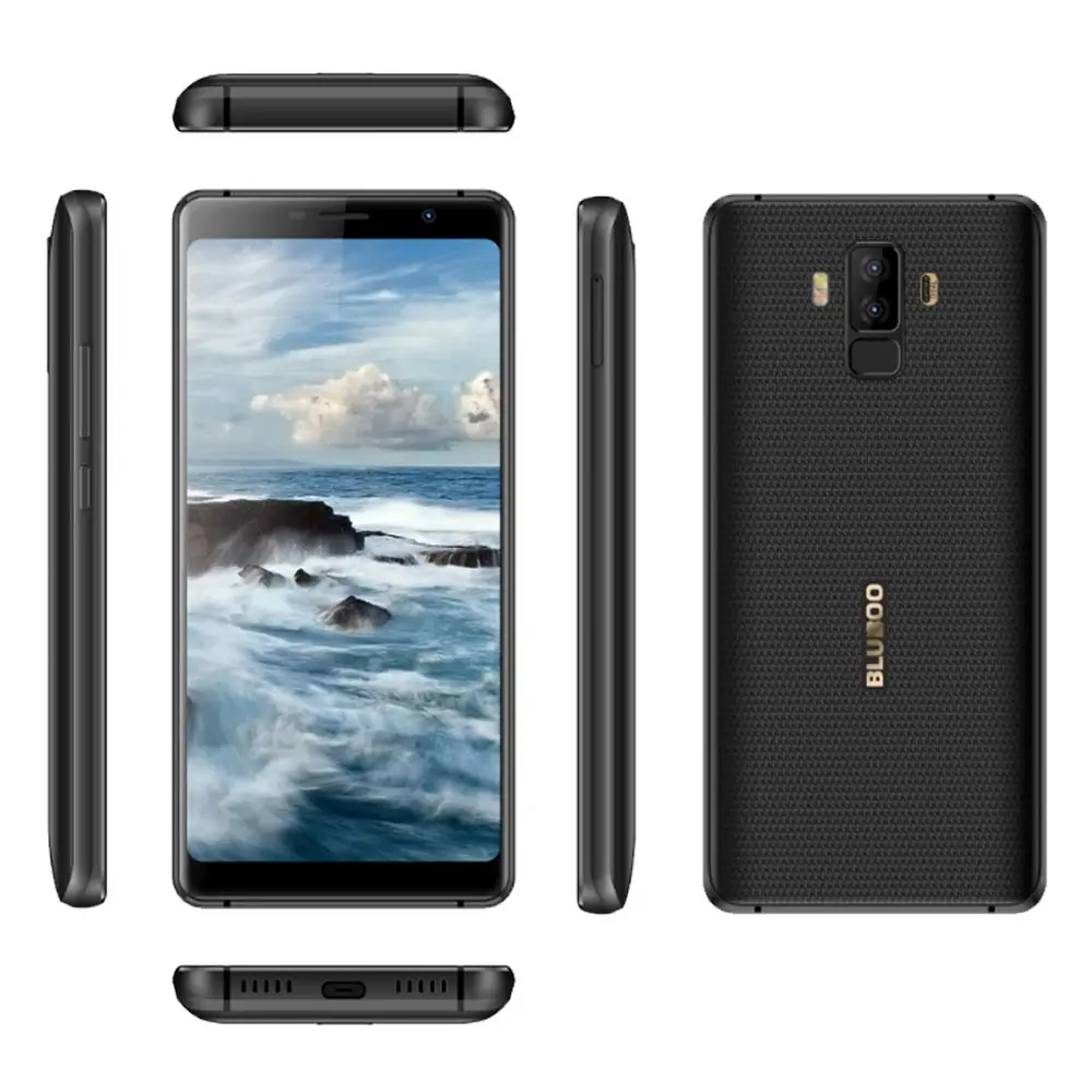 2018 BLUBOO S3 смартфон 8500 мАч 6 0 &quot18:9 4G + 64G MTK6750T Восьмиядерный face ID NFC двойные задние