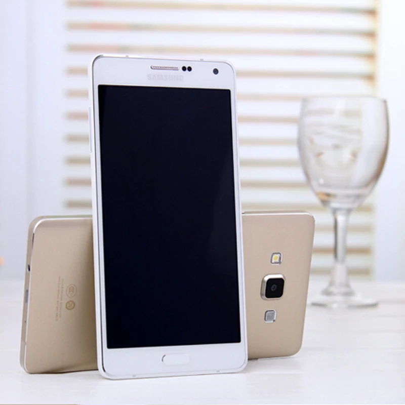 A7 оригинальный samsung A7000 мобильный телефон 13 МП 5 'ƈG ram 16G rom 13MP камера две SIM Две 4G