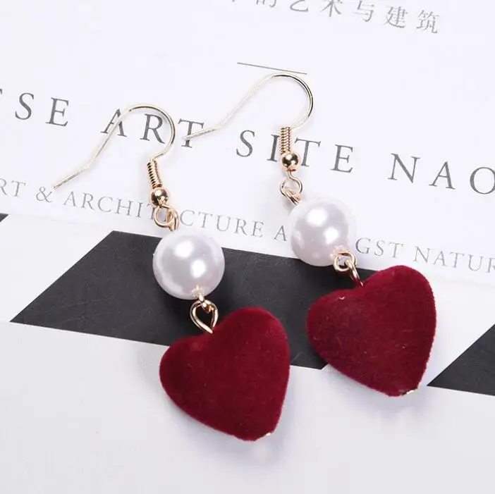 Жемчужные серьги женское ювелирное изделие модный тренд цветок для девочек