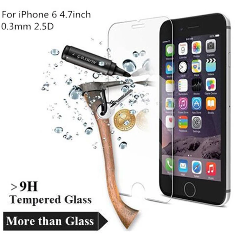 0 26 мм 2.5d 9H для Iphone 6 6s Plus закаленное стекло 7 7plus Защитная пленка IPhone X 8 8plus |