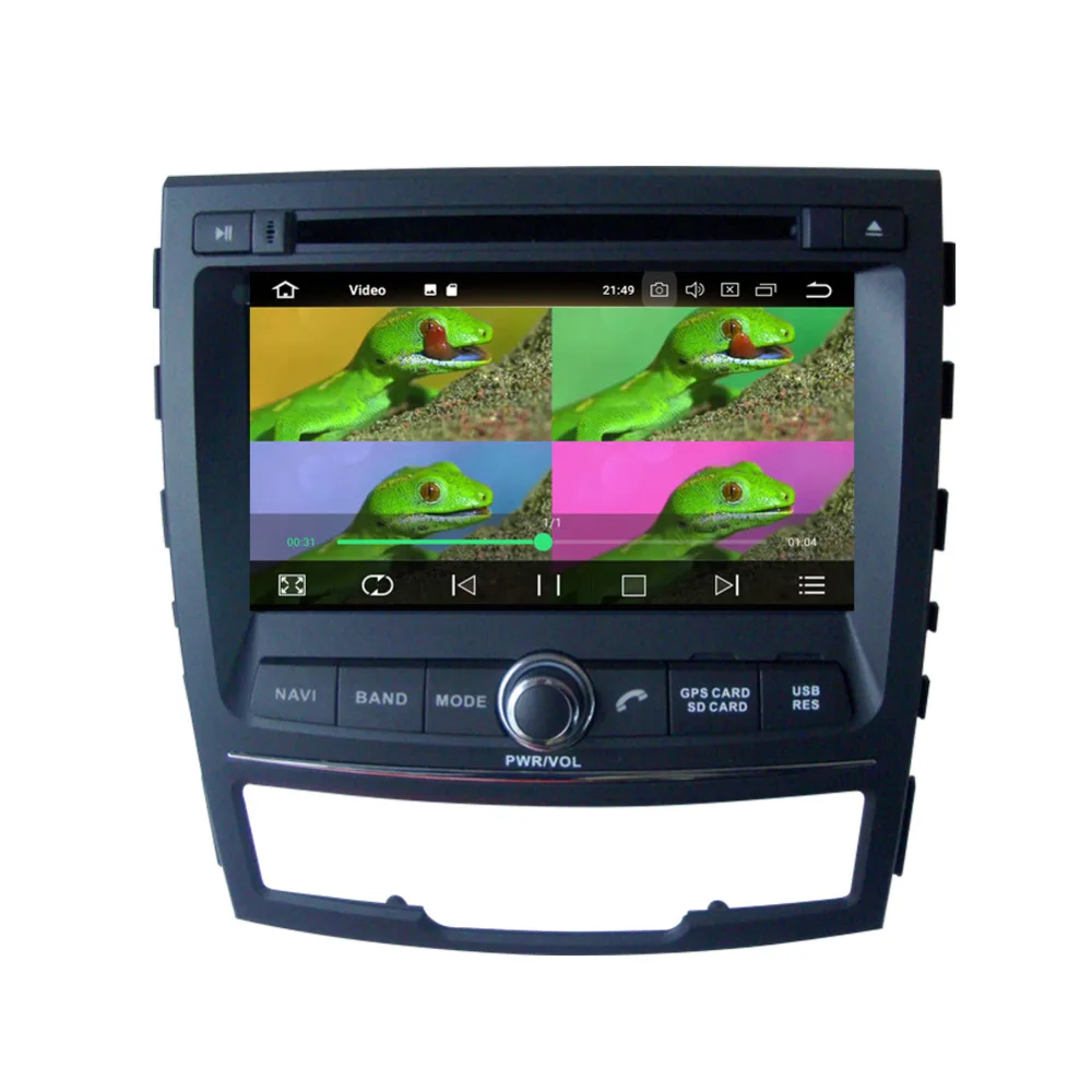 4 ГБ ОЗУ Android 8 0 Восьмиядерный автомобильный Радио Стерео DVD плеер для SsangYong Korando 2010