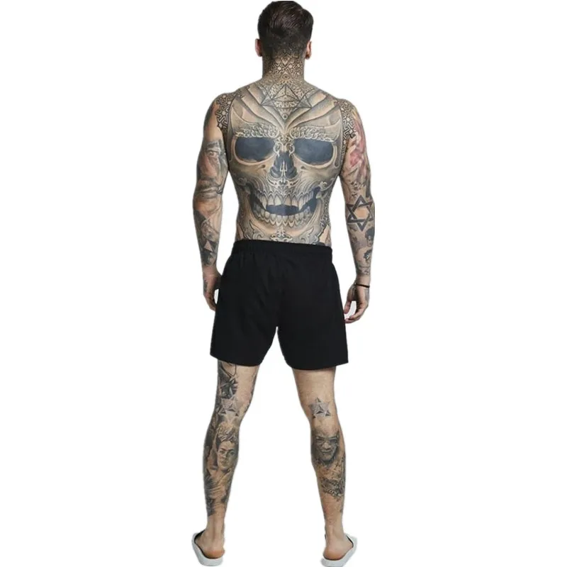 Спортивные штаны Мужская одежда для фитнеса повседневные шорты модные из хлопка