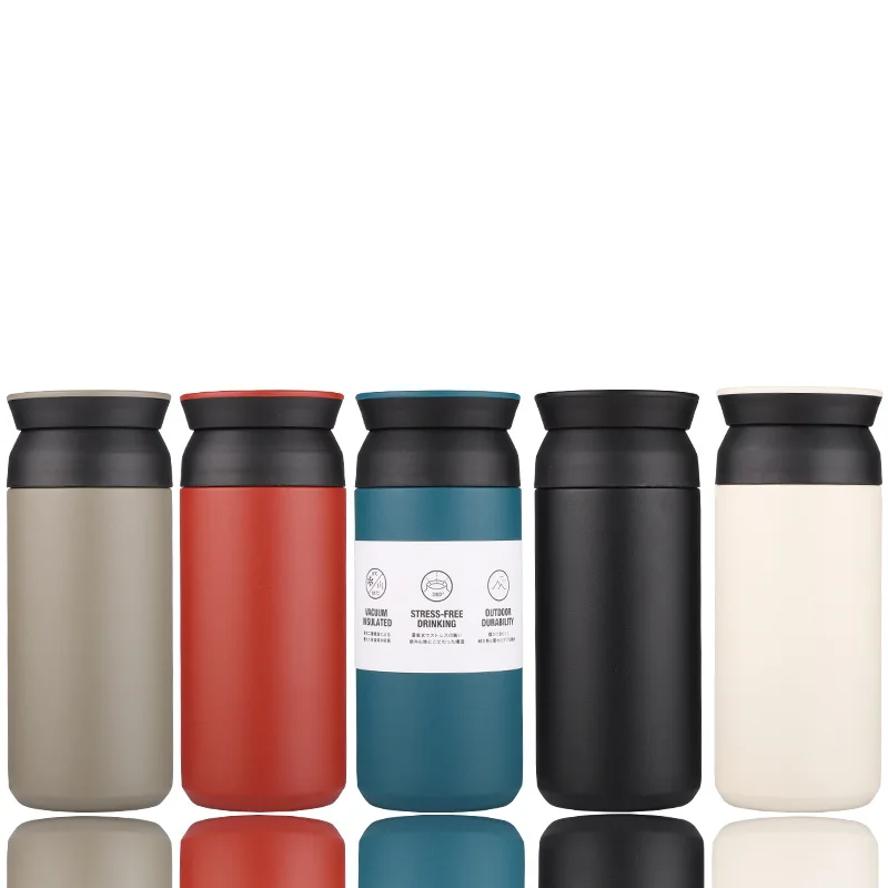Thermos Water Bottle 350ml High Quality Stainless Steel Vacuum Flask Thermal Cup Coffee Travel Mug Thermoses | Дом и сад