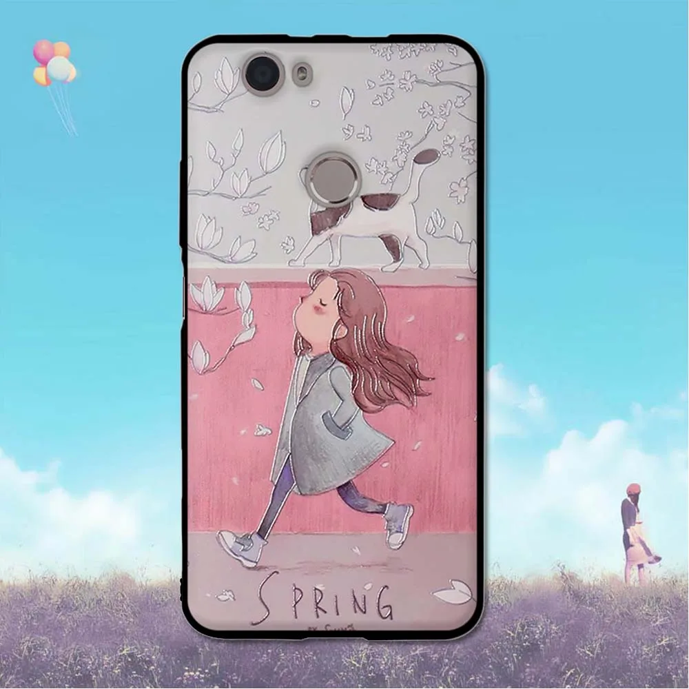 3 Чехол для huawei nova, чехол для huawei nova, силиконовый чехол из ТПУ, Черный Роскошный чехол для телефона, чехол для huawei nova CAN-L11 5,0, задняя крышка - Цвет: 3