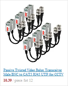 8 шт.(4 пары) кабель адаптер PoE разъемы Пассивный кабель питания Ethernet PoE адаптер RJ45 инжектор+ Сплиттер Комплект 12 В 24 в 36 В