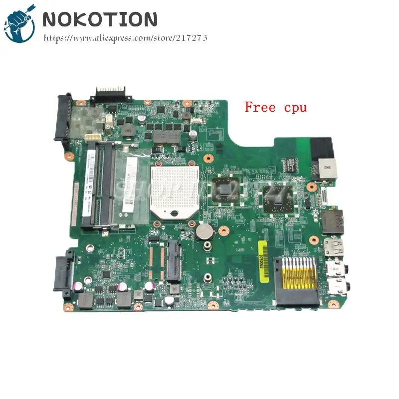Материнская плата NOKOTION A000073410 DA0TE3MB6C0 для ПК материнская Toshiba Satellite L645 L645D разъем S1