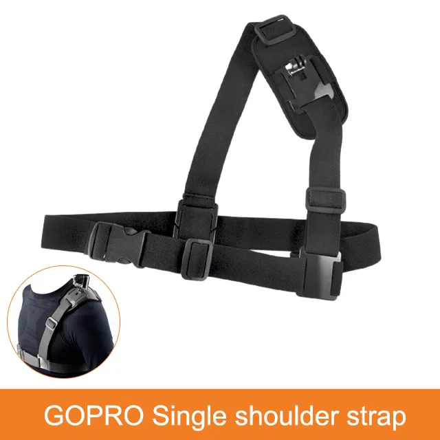 Горячая Gopro аксессуары регулируемый нагрудный ремень крепление для Gopro Hero 6 5 4 3 SJCAM XIAOMI YI Dji аксессуары - Цвет: kits 13