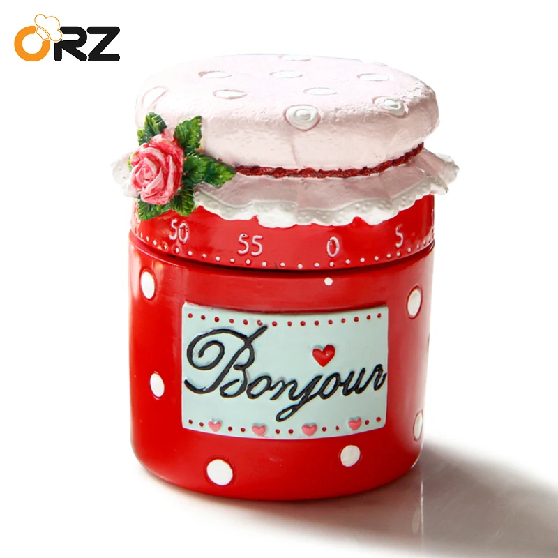 ORZ прекрасный механический кухонный Таймер Будильник приготовление обратного