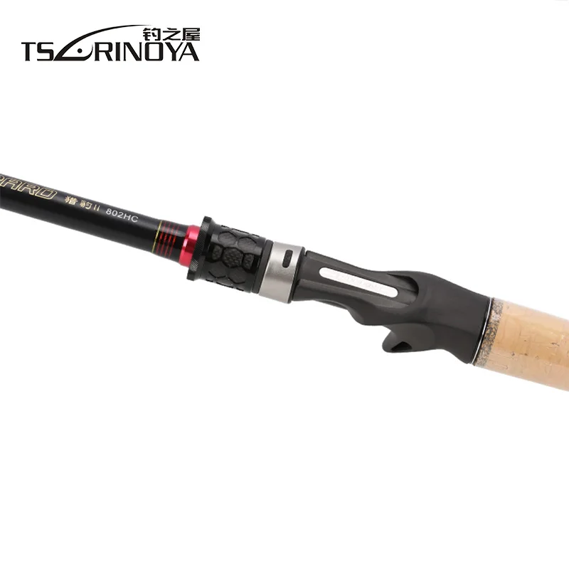 Твердая Удочка Tsurinoya LEOPARD 802HC 2 4 м H Power удочка для заброса приманки со змеиным