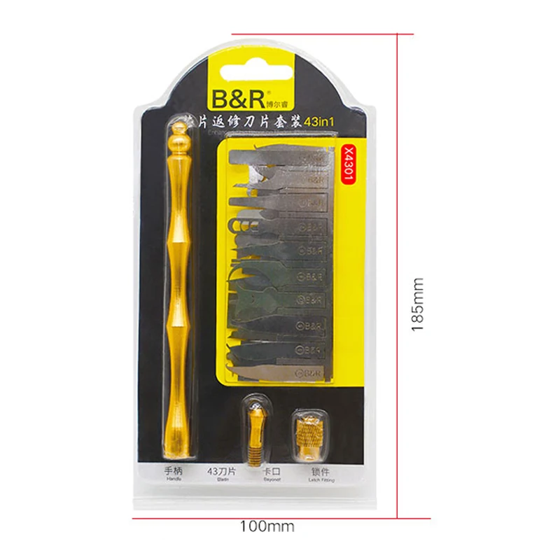 Инструмент для ремонта чипа IC тонкий нож инструмент удаления ЦПУ процессоров iPhone