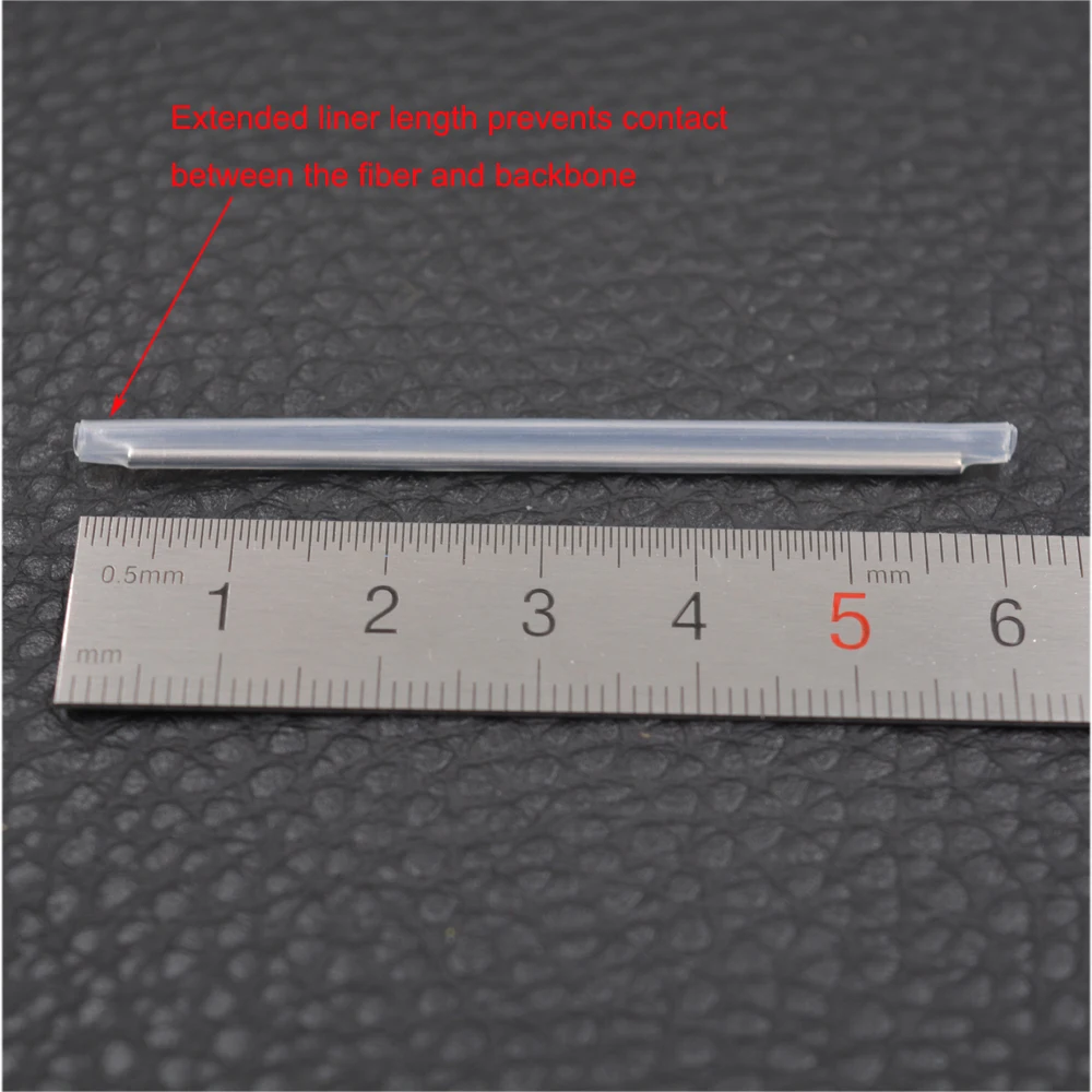 Highest Quality Optical Fiber Fusion Splice Protection Sleeve, Full heat shrinkable tube pre shrunk tube  1000pcs OD2.5 60mm