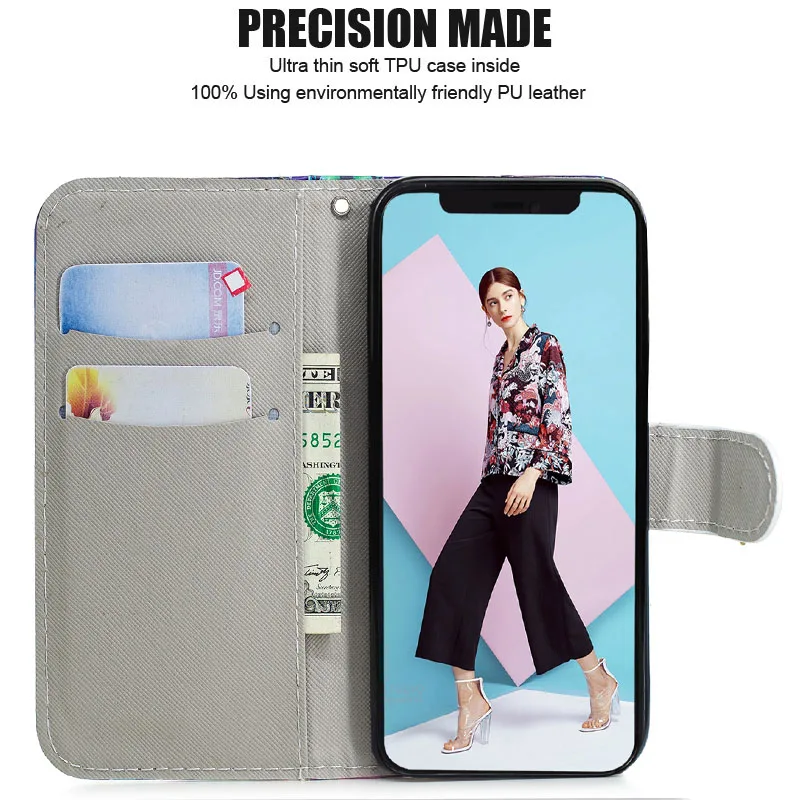 Роскошный чехол-кошелек с откидной крышкой для Samsung Galaxy J2 J4 J6 J3 J5 J7 Pro 2016 2017 2018 EU Plus