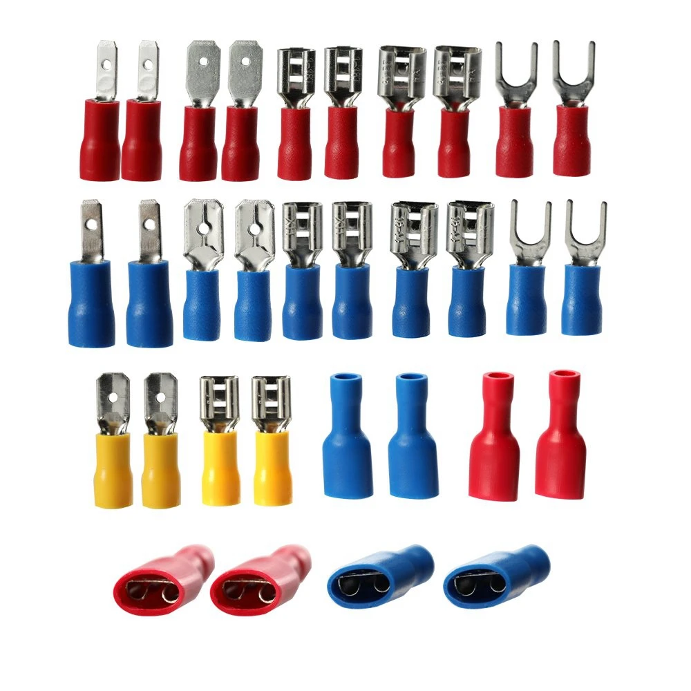 330Pcs Insulated Wire Terminals Connector Crimp Splice Hose Set Small comfortable to carry Easy use Fine | Обустройство дома