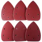 HLZS-40pcs 14 см мышь шлифовальные станки площадку песок смешать 60 80 120 240