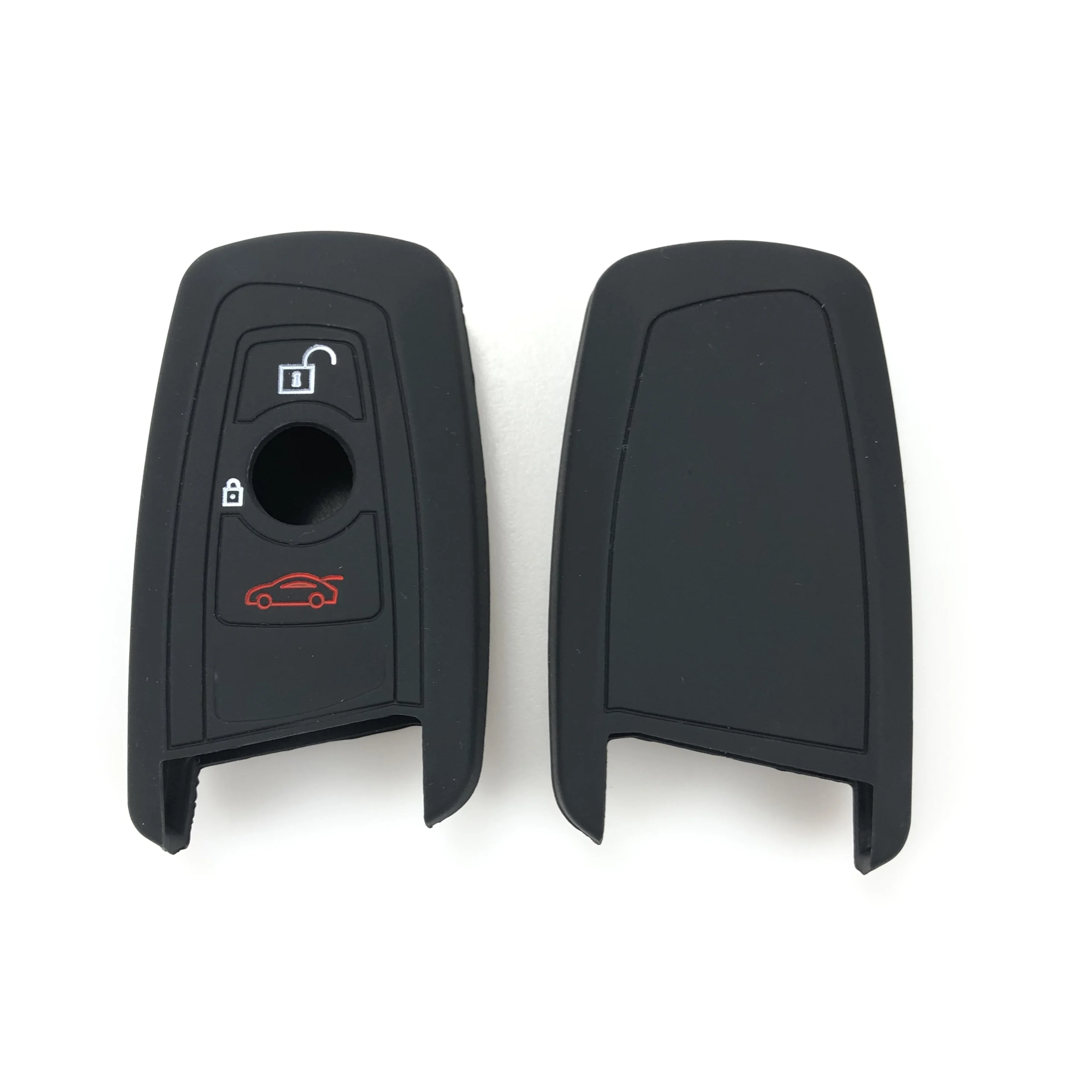

3 Button Silicone Car Remote Key Fob Shell Cover Case For BMW M1 M2 M3 F05 F10 F20 F30 335 328 535 650 740 Skin Holder Protector