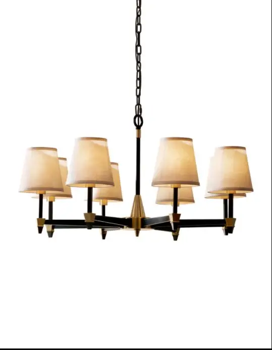 Мотоциклетная Люстра для гостиной в американском стиле креативная