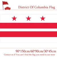 3x5ft district of columbia territorial and commonwealth flag the united states u s 90150cm 6090cm 4060cm 1521cm decoration