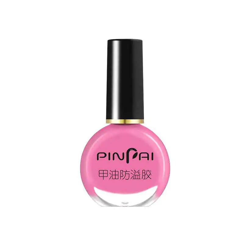 10ml Pink 15 мл Отшелушивающий защитный лак для ногтей, защищенный маникюр, легко Очищаемый, быстро очищающий кожу пальцев, жидкая лента, гелевый инструмент для ухода за ногтями - Color: 10ml Pink