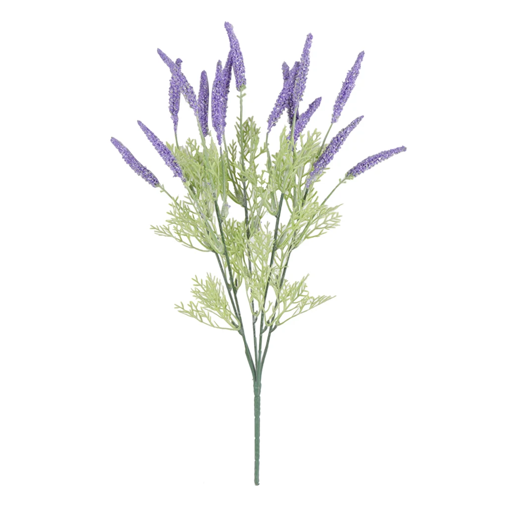 15 головок пена для искусственных цветов Лавандовый горшок с букетом растение DIY