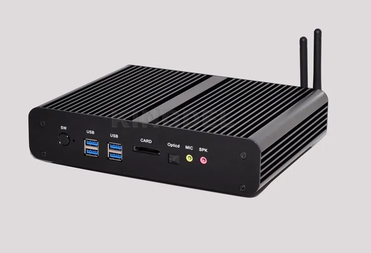 Intel Core i7 Мини ПК 5500U Безвентиляторный Компьютер с двойной Lan 2 HDMI мини настольный ПК 16G 512G из Китая только 20 шт акция