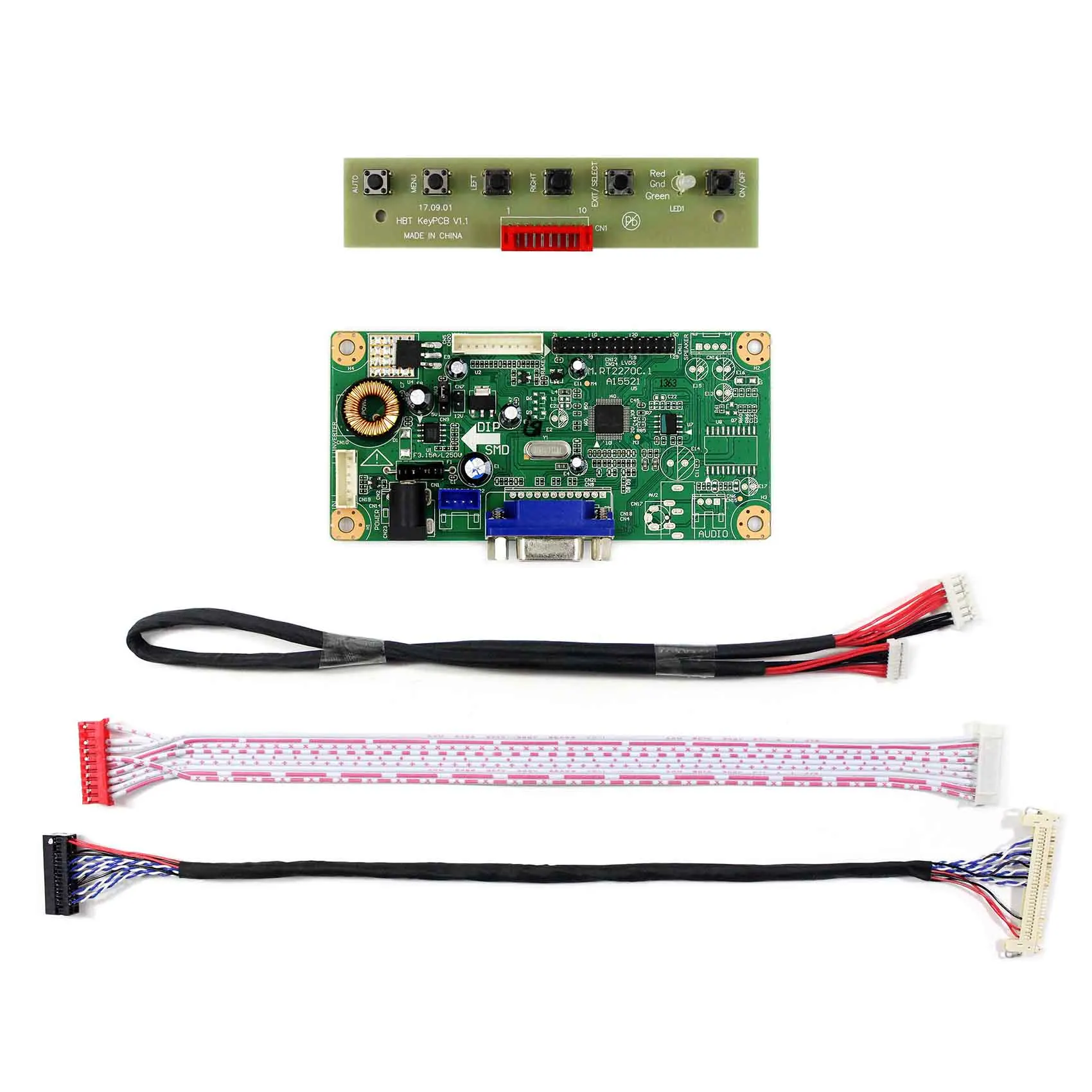 VGA вход singal LCD плата контроллера RT2270C-A работы для 10 4 дюйма G104X1 L04 1024X768 ЖК-панель |