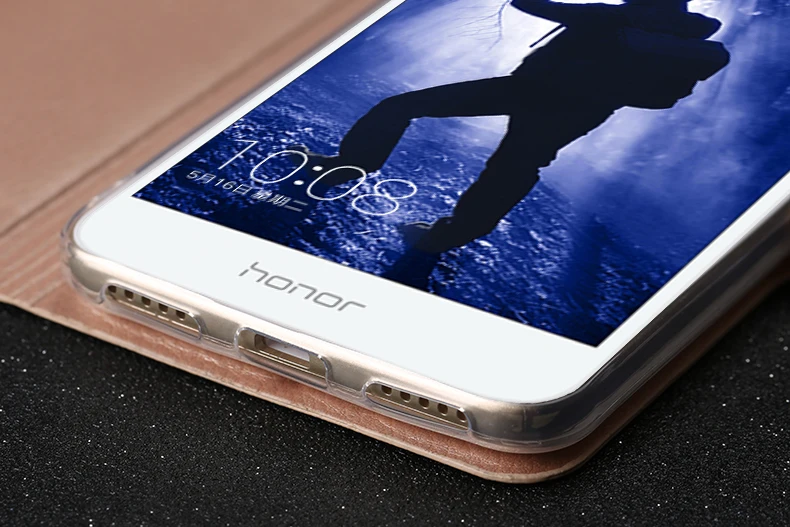 Кожаный чехол s для huawei Honor 6A, чехол с откидной крышкой, кожаный кошелек, чехол для карт, 5,0 дюймов, полная защита, милый чехол для телефона, задняя крышка