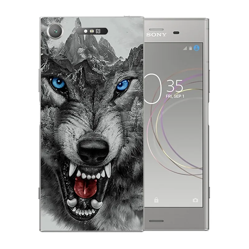 Для Sony Xperia XZ1 Чехлы 5 2 &quotМягкий ТПУ силиконовый чехол для телефон Funda модная