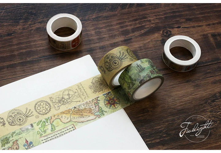 Ретро вещи лента для декорации Washi клейкая лента DIY Скрапбукинг Стикеры этикетки клейкая лента