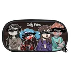 Чехол большой емкости для карандашей и ручек с двойной молнией