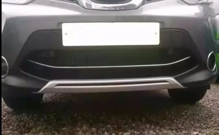 Авто Передняя и задняя опорная плита бампер Защитная крышка для nissan qashqai J11, ABS пластик, 2 шт./лот