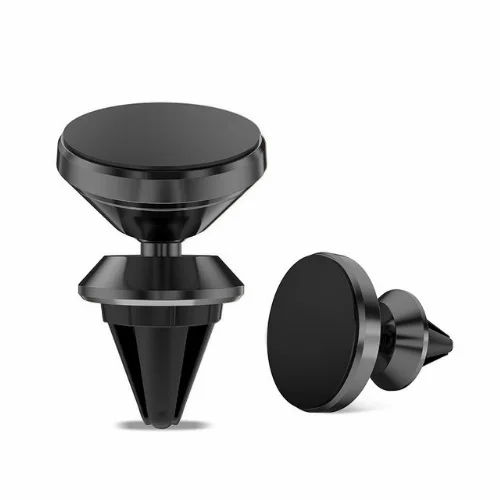 Black 1 Магнитный автомобильный держатель для телефона Air Vent Автомобильный держатель для телефона 360 Вращающийся держатель универсальный для iPhone samsung магнитный держатель Автомобильный держатель Подставка - Цвет: Black 1