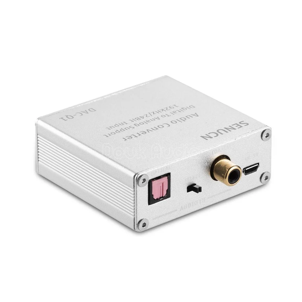 Douk аудио цифровой SPDIF Toslink в аналоговый AUX Стерео Аудио L/R RCA адаптер конвертер 192K