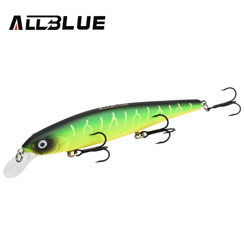 Color A ALLBLUE KRAKEN 115SP Suspend 16,4 г 115 мм Воблер для дайвинга 0,8-1,2 м длинная наживка для рыбной ловли гольян Щука бас рыболовные приманки снасти - Цвет: Color A