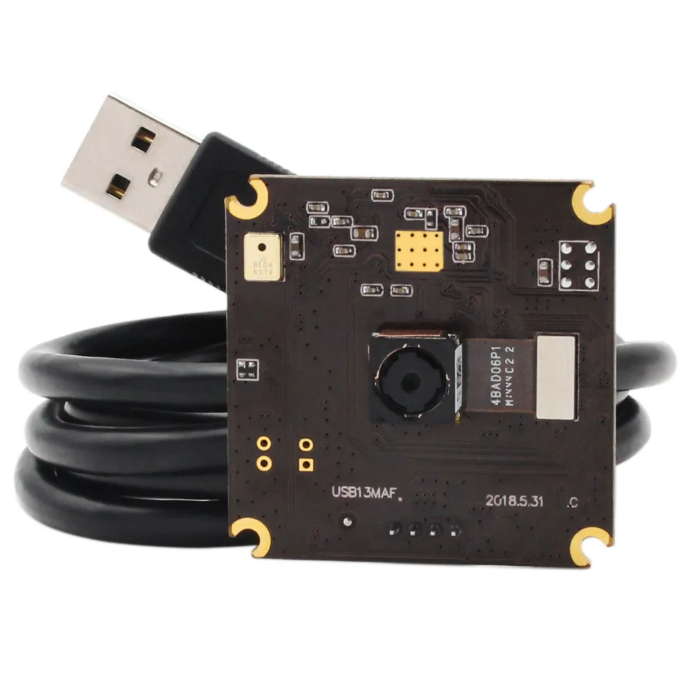 13MP 3840x2880 75 градусов Автофокус HD объектив 1/3 Sony IMX214 micro 38*38 мм Плата usb модуль камеры