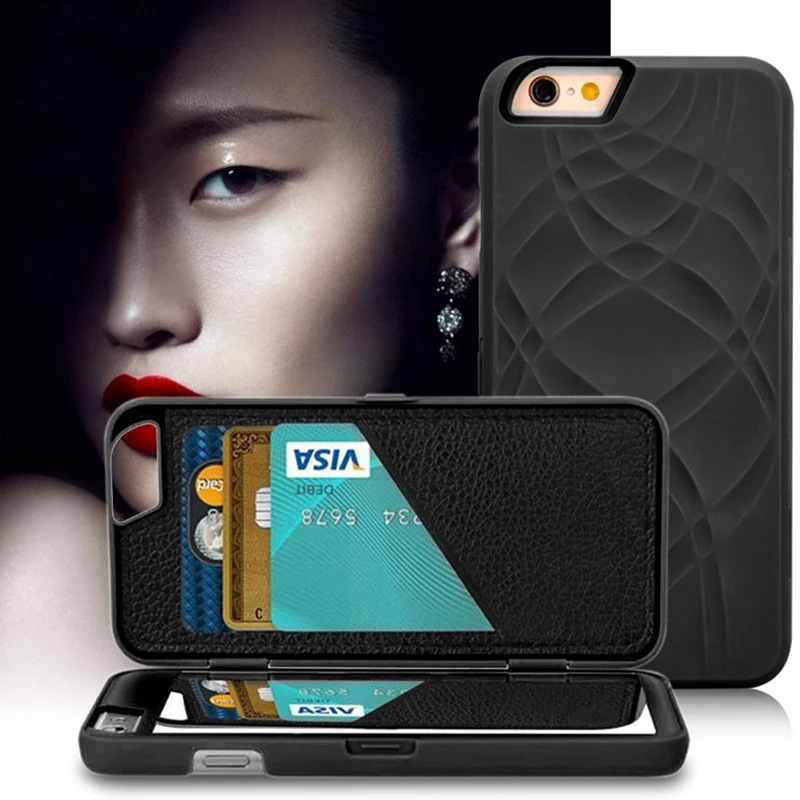 For iPhone 5 5s SE Case Wallet Mirror Cover S 5G Makeup PC Leather Pouch Dual Layer Card Slot Shell Celular |