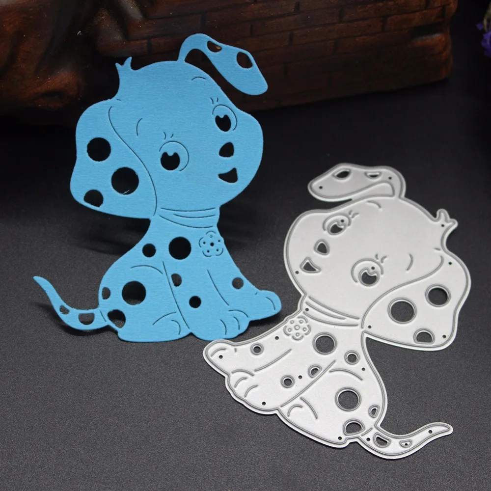 2019 Animal Little Puppy Dog Frame Metal Cutting Dies Stencil for DIY Scrapbooking Photo album Paper Card Making Decorative | Дом и сад