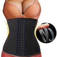 palicy high quality shaper women neoprene waist tummy girdle glass waist trainer body shapers 4 boned underbust control corset