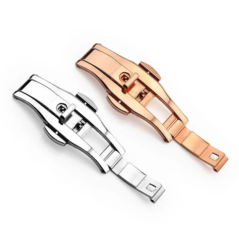 Браслет en acier inoxydable boucle pour AR montre cramique fit L2 L4 L6 sangle papillon fermoir 6*23 мм 6*21 | Наручные часы
