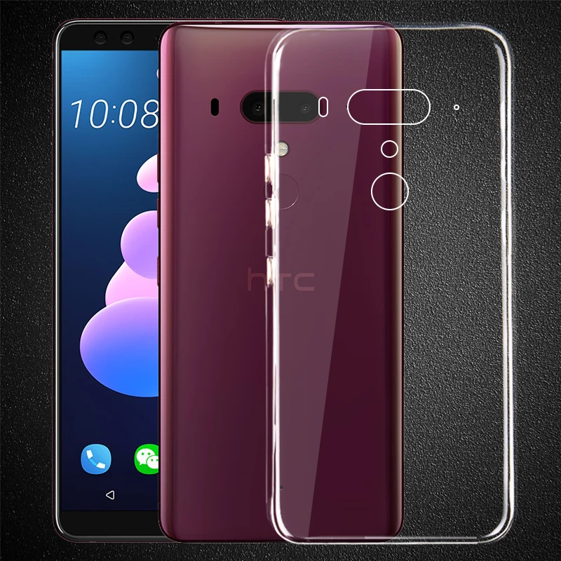 Мягкий прозрачный чехол из ТПУ для HTC Desire 530 626 628 630 816 820 One A9 M7 M8 M9 M10 E9 U11 Plus
