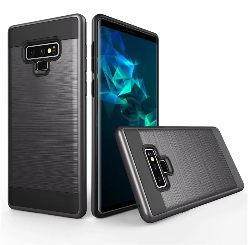Для Samsung Galaxy Note 9 чехол Гибридный противоударный армированный резиновый Жесткий