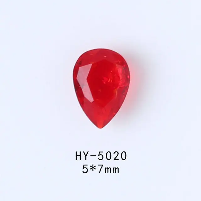 HY5020 10 шт./лот, Ледяной цветок, Роскошные Металлические украшения для ногтей, корона, Стразы для ногтей, жемчужные ногти, части, украшения, аксессуары для ногтей - Цвет: HY5020