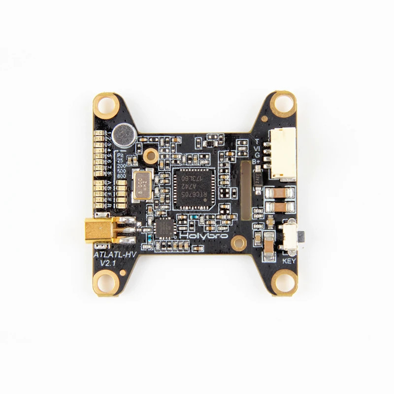 Holybro Atlatl HV V2 5 8G видео передатчик 2 6S Lipo 0 5/25/200/500/800 mW 40CH VTX для DIY FPV RC мультироторный