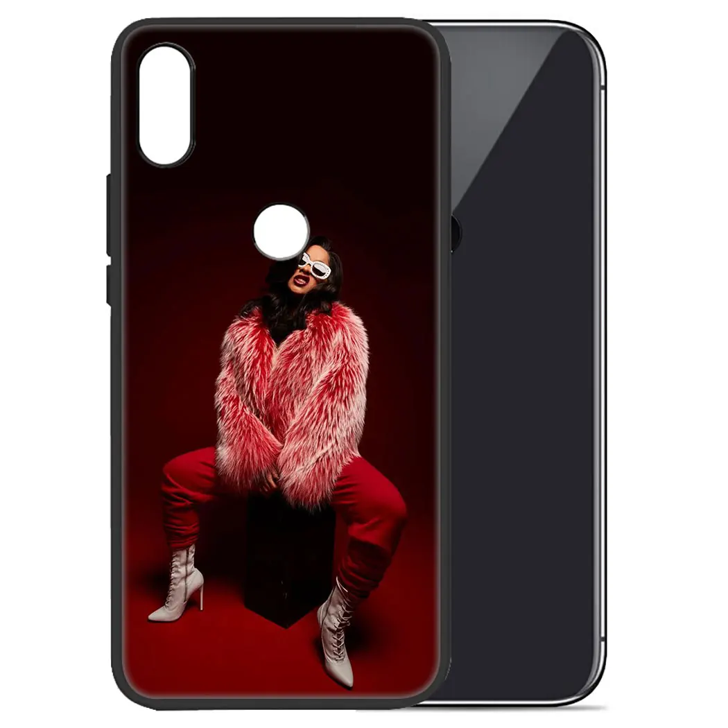 Мягкий чехол IYICAO Rap Singer Cardi B для телефона Xiaomi Redmi Go Note 5 6 7 Pro 5A Prime 4 4X |