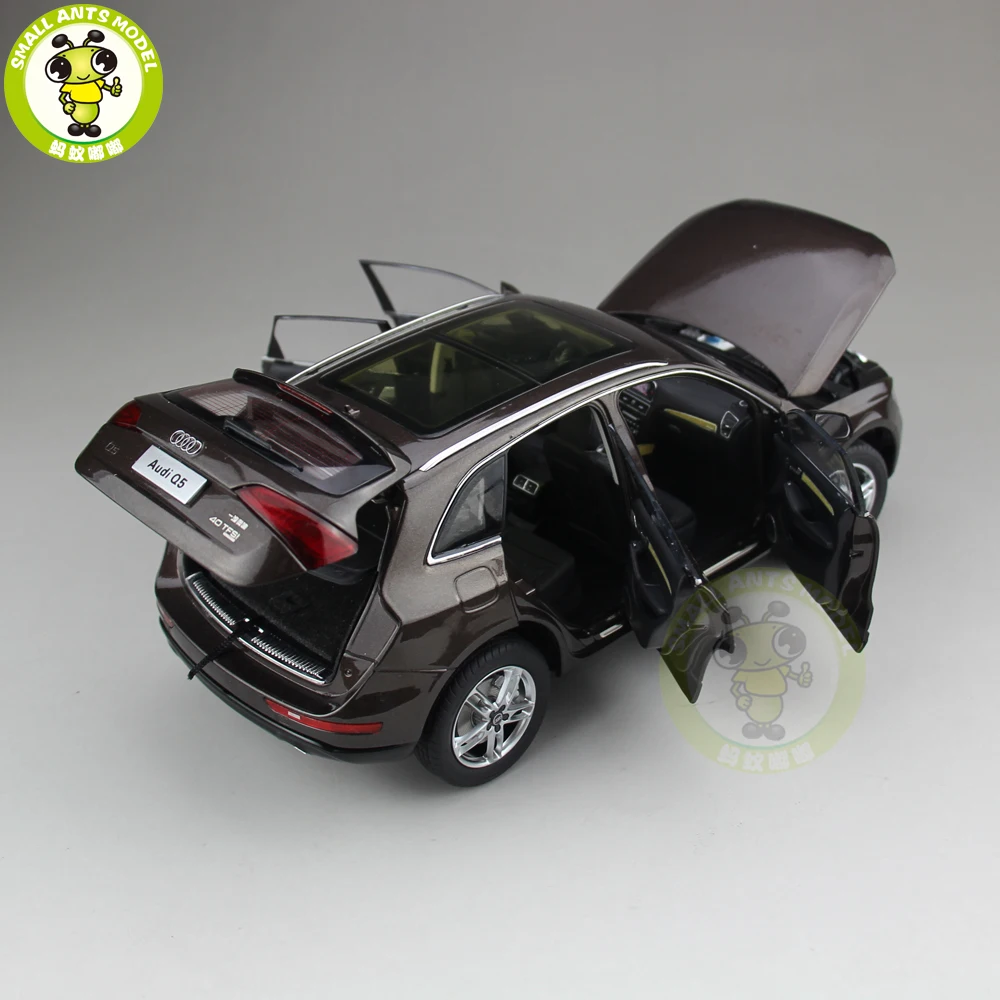 1/18 Audi Q5 SUV литая модель металлического автомобиля SUV модель игрушки девочка дети мальчик подарок коллекция коричневый