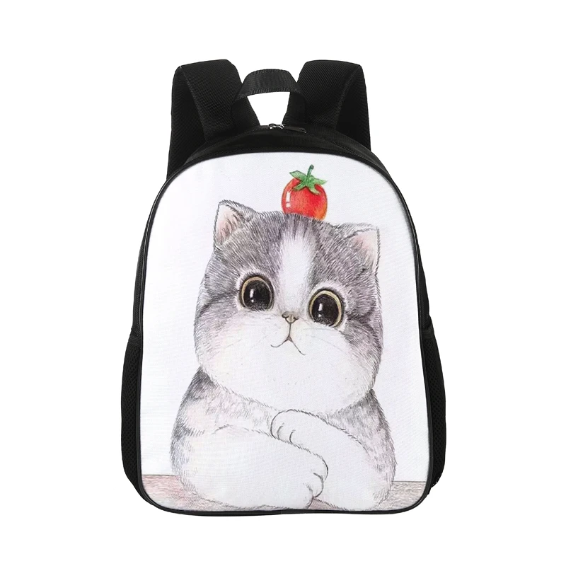 Рюкзак Custom Cute Cat Ms. рюкзак для мужчин мальчиков фото путешествия повседневный с