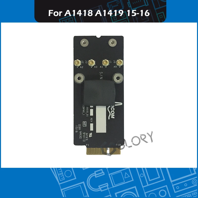 Карта WLAN BCM943602CDPAX Wi-Fi в аэропорту модуль 653-00005 Для iMac A1418 A1419 2015 2016 | Компьютеры и