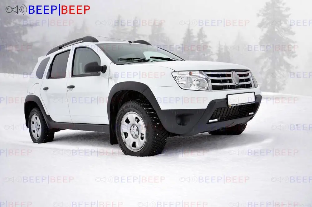 Мини-арка колеса для Renault Duster 2010-2014/2015-2017 удлинители Крылья 1 набор \ 8 шт пластик ABS