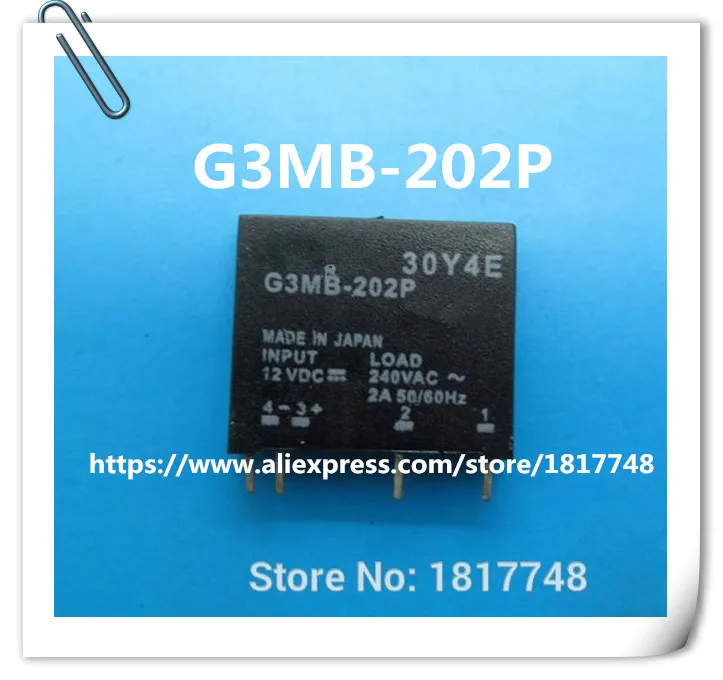 

10pcs/lot G3MB-202P-DC5V G3MB-202P 5VDC DC-AC G3MB-202P-5VDC New Original