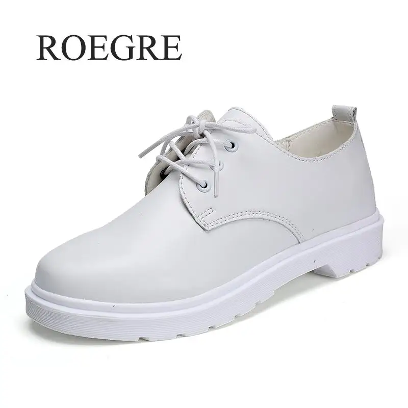 

2019 New Genuine Leather Shoes For Ladies Women Low Boots Working Shoes Army Boot Zapatos Ankle Outdoor Shoes Big Size 36-47