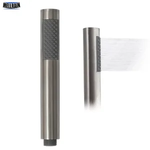 Ручная душевая лейка из нержавеющей стали с насадкой для ванной, распылитель для ванны 1,5 м, шланг для душа, настенный кронштейн